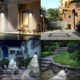 Solar LED Wall Light – Motion Sensor, IP65 Waterproof & 12-Hour Runtime