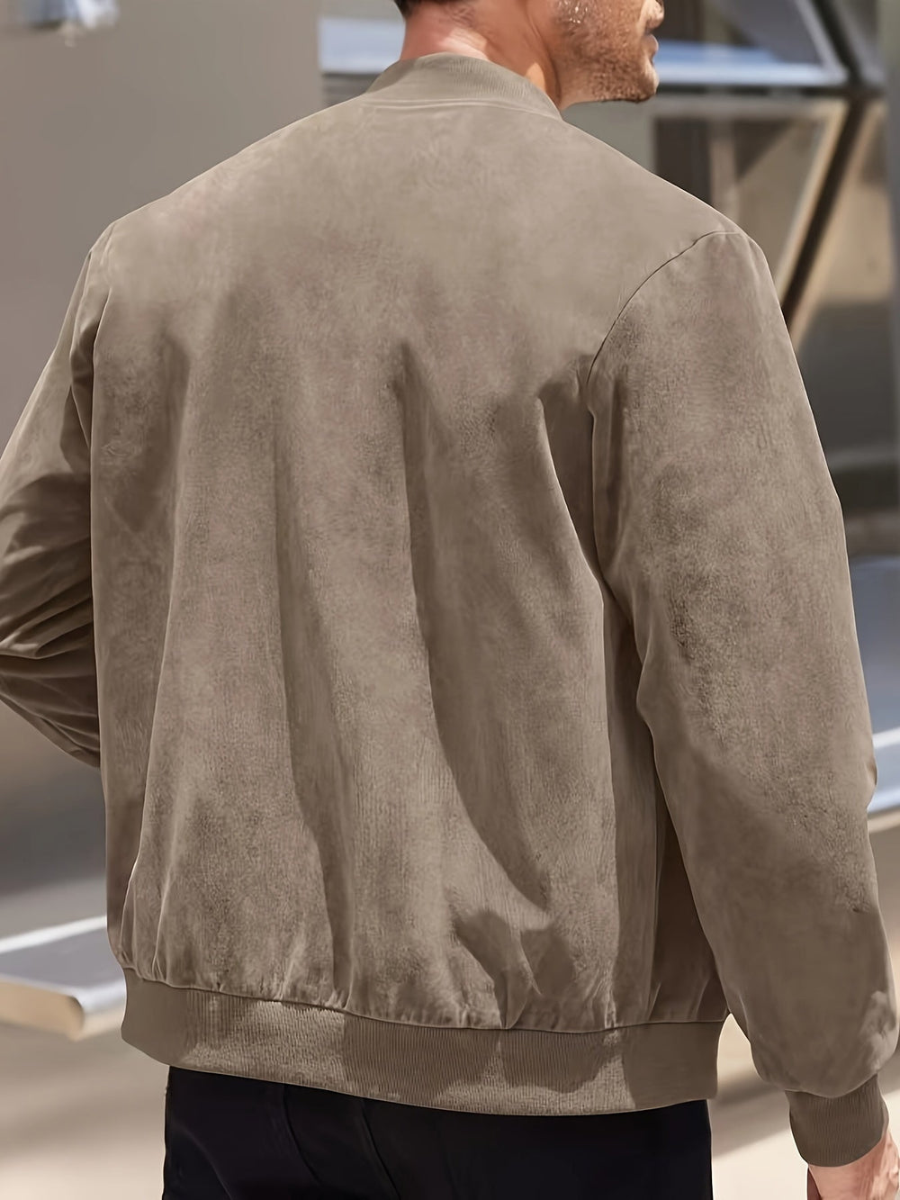 Enhanced Product Title: **Dex™ Klassische Wildleder-Zipperjacke für Herren – Stilvolle und Bequeme Lederjacke für jede Gelegenheit** 

This title includes relevant keywords and phrases that can improve visibility and attract potential customers while main