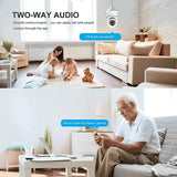 E27 Wireless Security Camera – 1080p, 360° Pan-Tilt & Infrared Night Vision