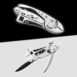 Stainless Steel Multi-Tool Pliers – Locking Mechanism, Screwdriver Bits & 156g