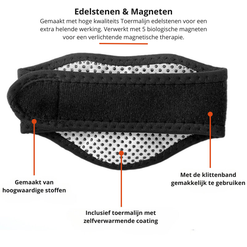 HeatRelief Neck Band | Relieve Pain and Stress with This Magnetic Neck Support!