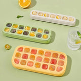 Ice Cube Tray with Push Mechanism