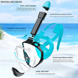 Full-face snorkel mask with 180° visibility | Kalsten