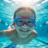 Kids Swimming Goggles – 2-Pack, Anti-Fog, UV Protection & Ear Plugs