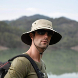 Outdoor Sun Hat – UPF 50+, Waterproof & Foldable with Chin Strap