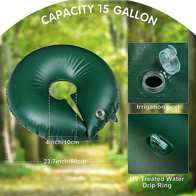 Tree Watering Bag – Slow Drip Irrigation, 57/75L Capacity & Weatherproof Fabric