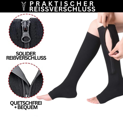 ComfortZip Orthopedic Zippered Compression Socks