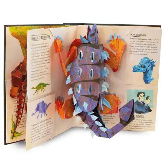 3D Pop-Up Dinosaur Book – 30+ Dinosaurs, Ages 4+ & Hardcover