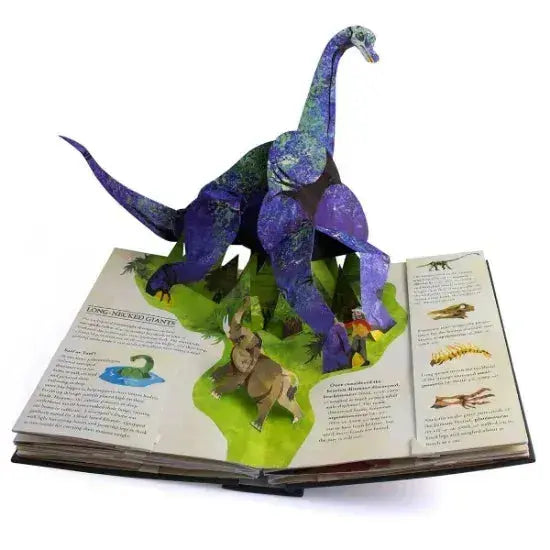 3D Pop-Up Dinosaur Book – 30+ Dinosaurs, Ages 4+ & Hardcover