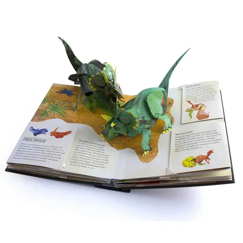 3D Pop-Up Dinosaur Book – 30+ Dinosaurs, Ages 4+ & Hardcover