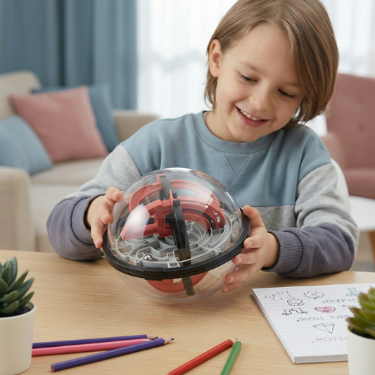 3D Maze Ball Puzzle Toy – Brain Teaser, Kids & Adults