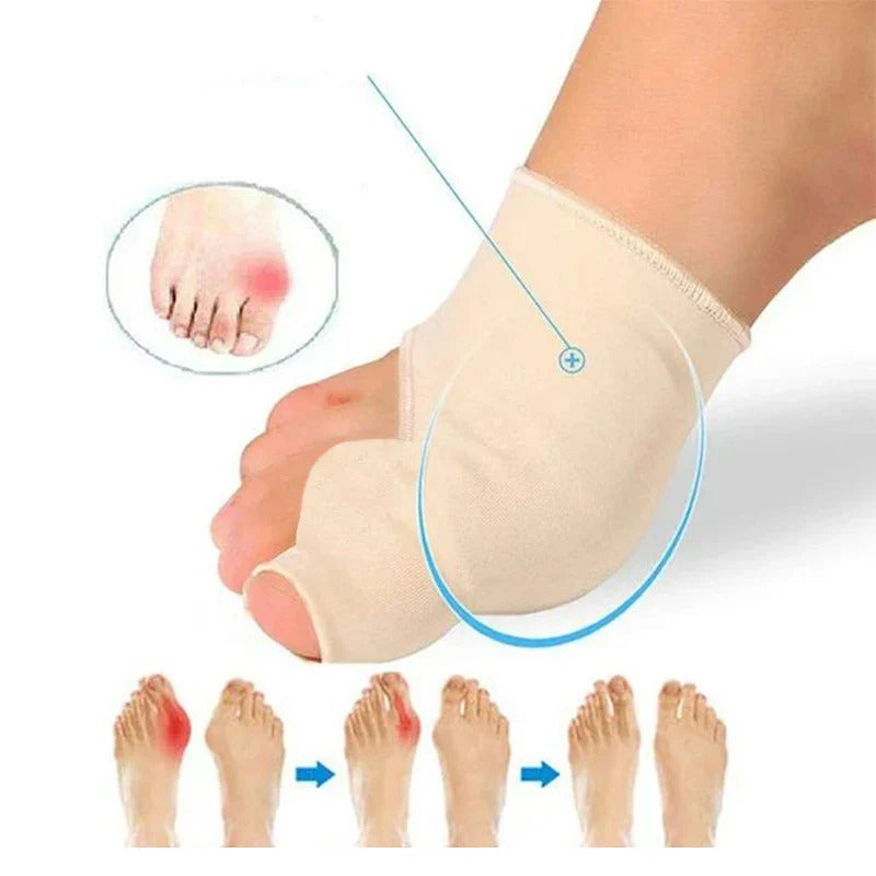 Unisex Bunion Toe Separator – Gel Cushion, Lycra & Hallux Valgus Corrector