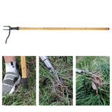 Enhanced Product Title: "Robuster Unkrautentferner mit 4-Zinken-Klaue – Effektives Gartenwerkzeug für müheloses Unkrautjäten" 

This title includes relevant keywords while emphasizing the product's effectiveness and durability, making it more appealing fo