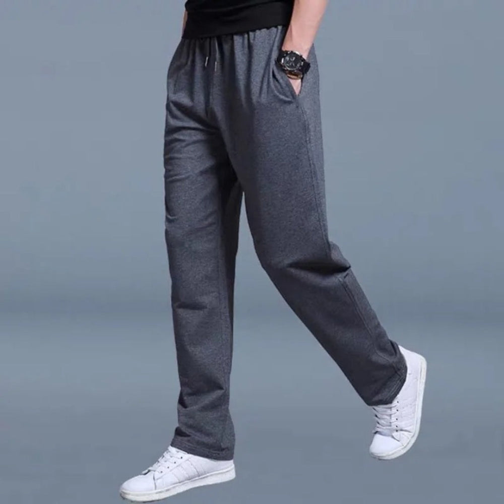 Niels Lightweight Men's Joggers - Dark Gray