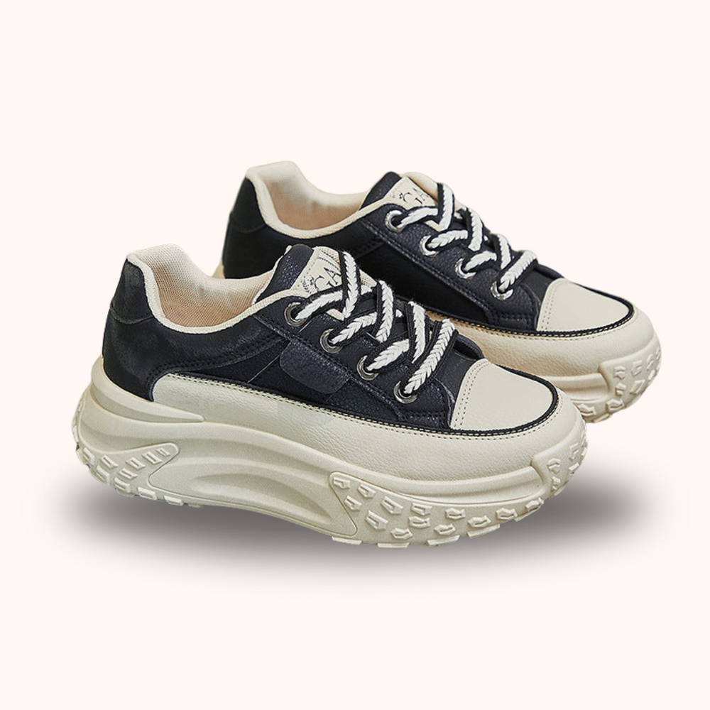 FlexiStep orthopedic shoes in black