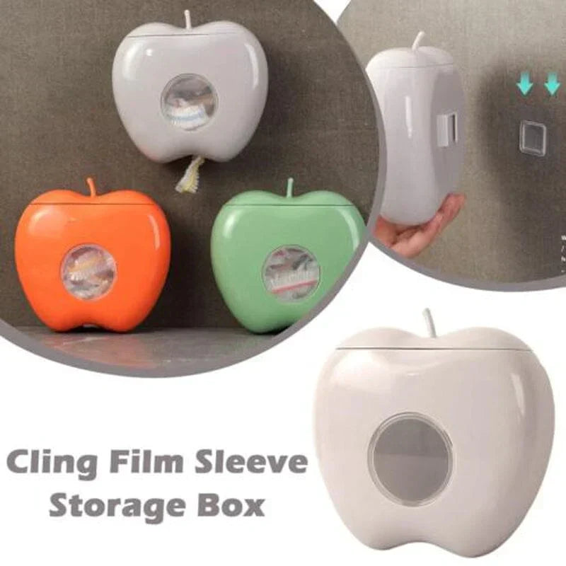 Reusable Stretch Bowl Covers – PP Plastic, 16cm Fit & Wall Dispenser