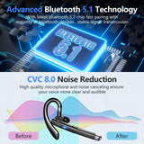 Trucker Bluetooth Headset – Dual Mic, Noise Cancelling & Hands-Free Calling