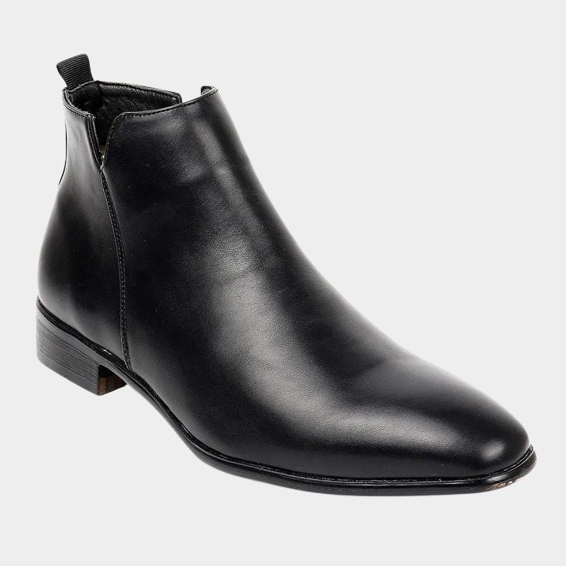 Lars – Classic Retro Leather Boots for Men