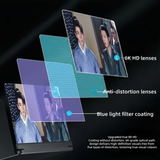 Smartphone Screen Magnifier – 12-Inch HD Lens, Foldable Stand & Universal Compatibility