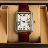 Men's Dress Watch – Classic Design, Square Analog & Retro Style