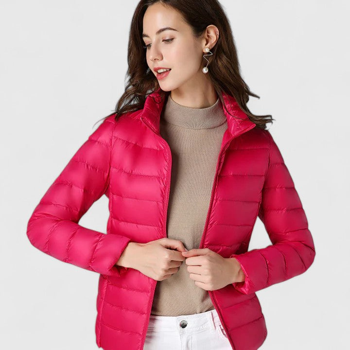 Optimized Product Title: "Melorynne Elegante Damenjacke - Stilvolle, Hochwertige Übergangsjacke für Modebewusste Frauen" 

This title includes relevant keywords, specifies the target audience (women), and highlights key features (stylish, high-quality, tr