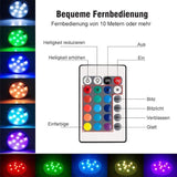 Submersible LED Pool Light – 16 Colors, IP68 Waterproof & Remote Control