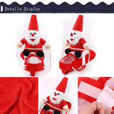 Santa Claus Riding Dog Christmas Costume - Festive Pet Outfit for Holiday Parties & Photos