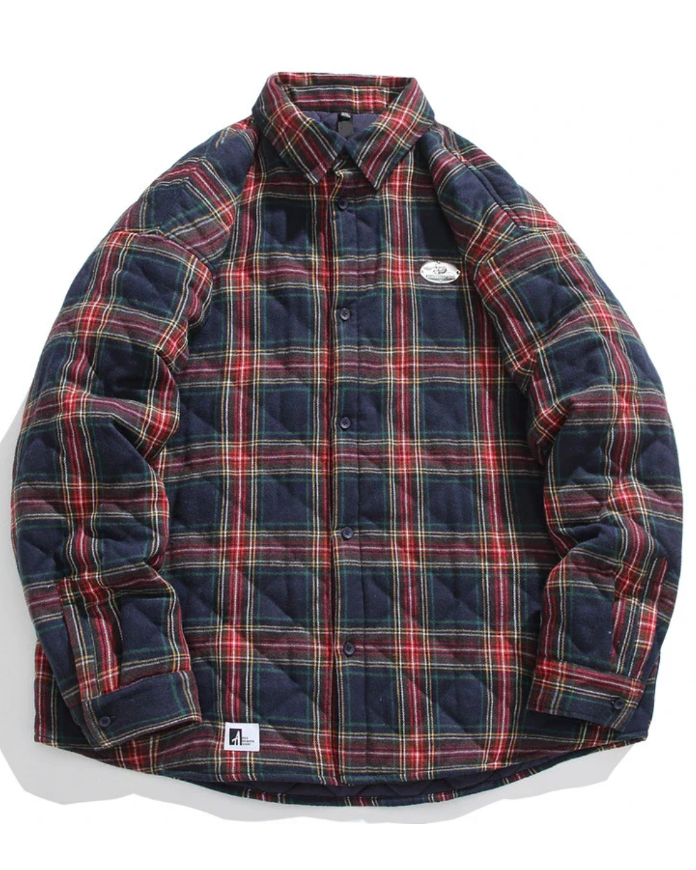 Vintage Baumwoll-Padded Jacke für Herren – Stilvolle, Bequeme und Warme Jacke aus Baumwolle