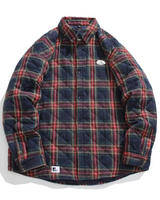 Vintage Baumwoll-Padded Jacke für Herren – Stilvolle, Bequeme und Warme Jacke aus Baumwolle
