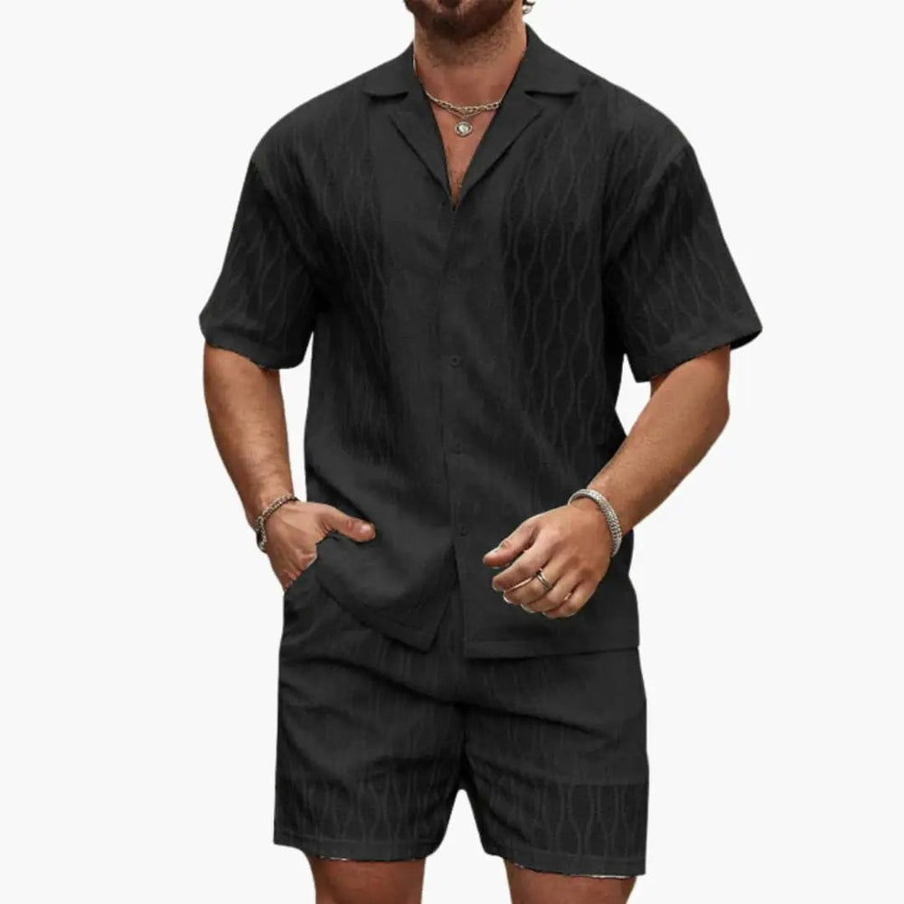 Two-Piece Set – Men's, Lightweight Fabric & Shorts