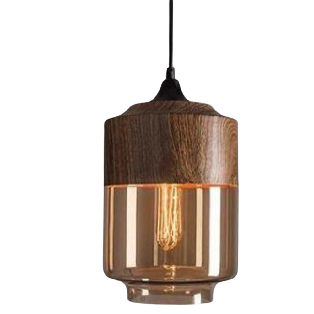 NordLuna – Stylish Scandinavian Wooden Ceiling Lamp