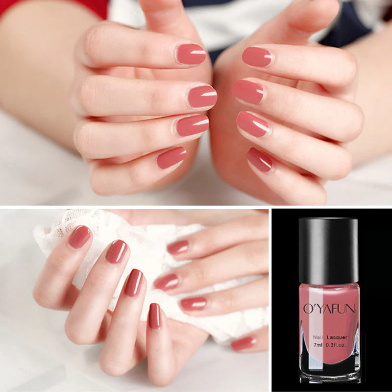 Peel-Off Nail Polish – Water-Based Formula, 9 ml & 17 Shades