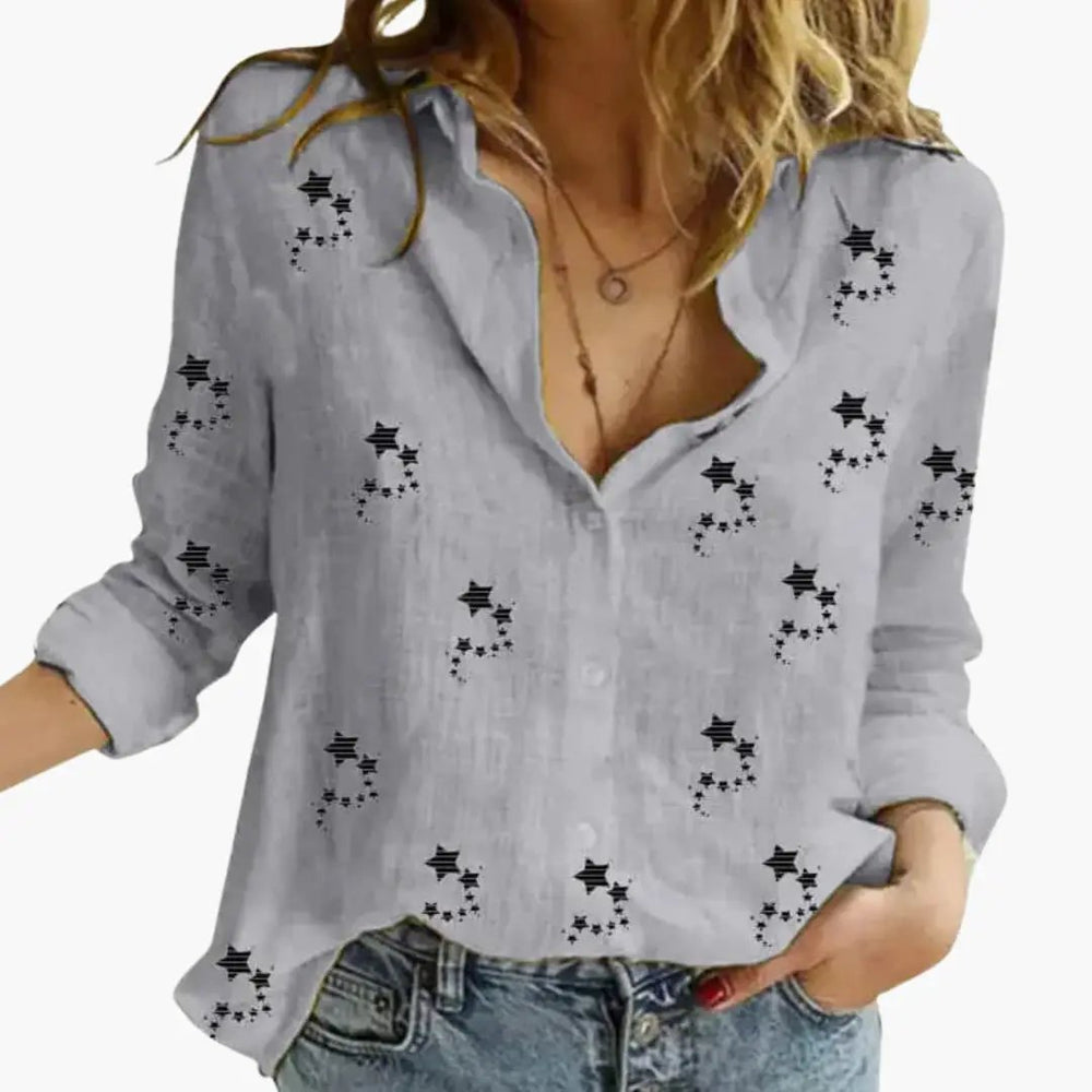 Women's Blouse – Floral Print & Versatile Style