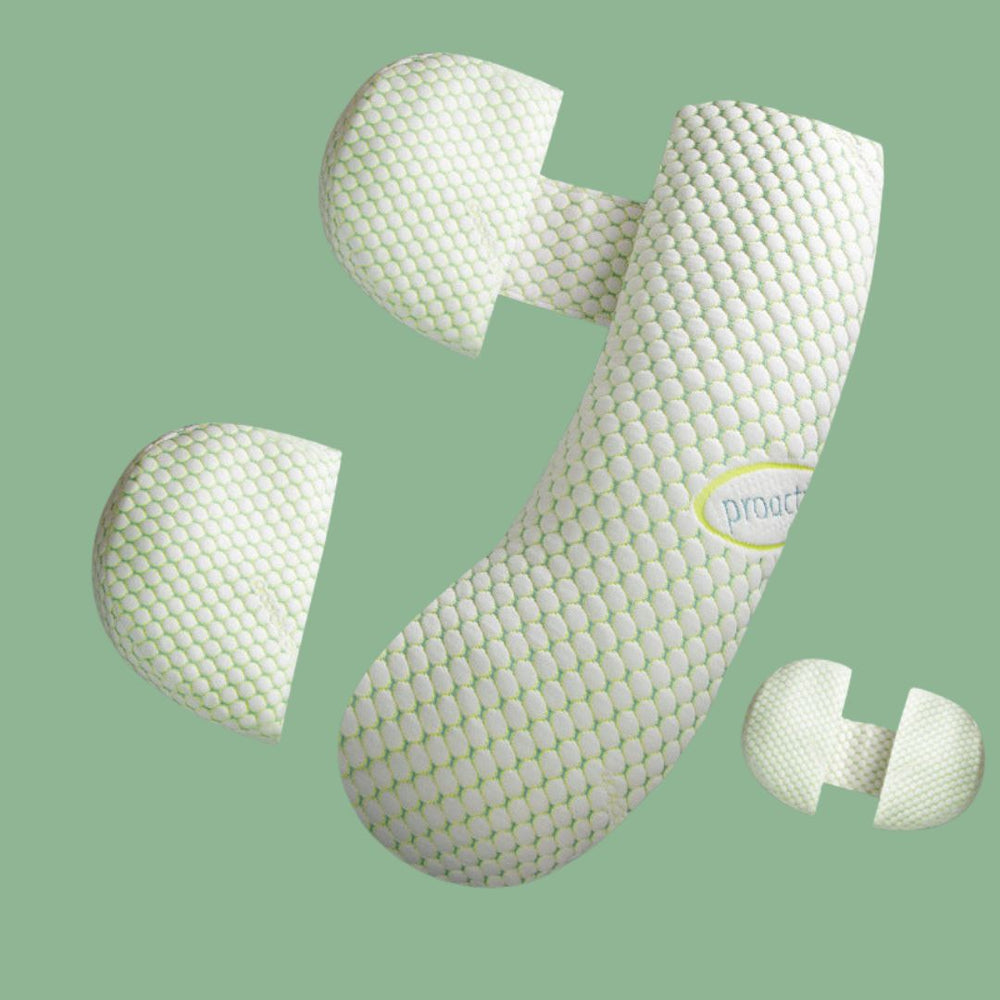H-Shaped Pregnancy Pillow – Full-Body Support, Breathable 120×60cm & Nursing Use