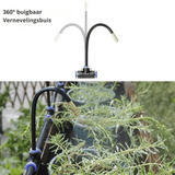Drip Irrigation System – 360° Adjustable Sprayers, 12mm PE Tubing & 5-20m Lengths