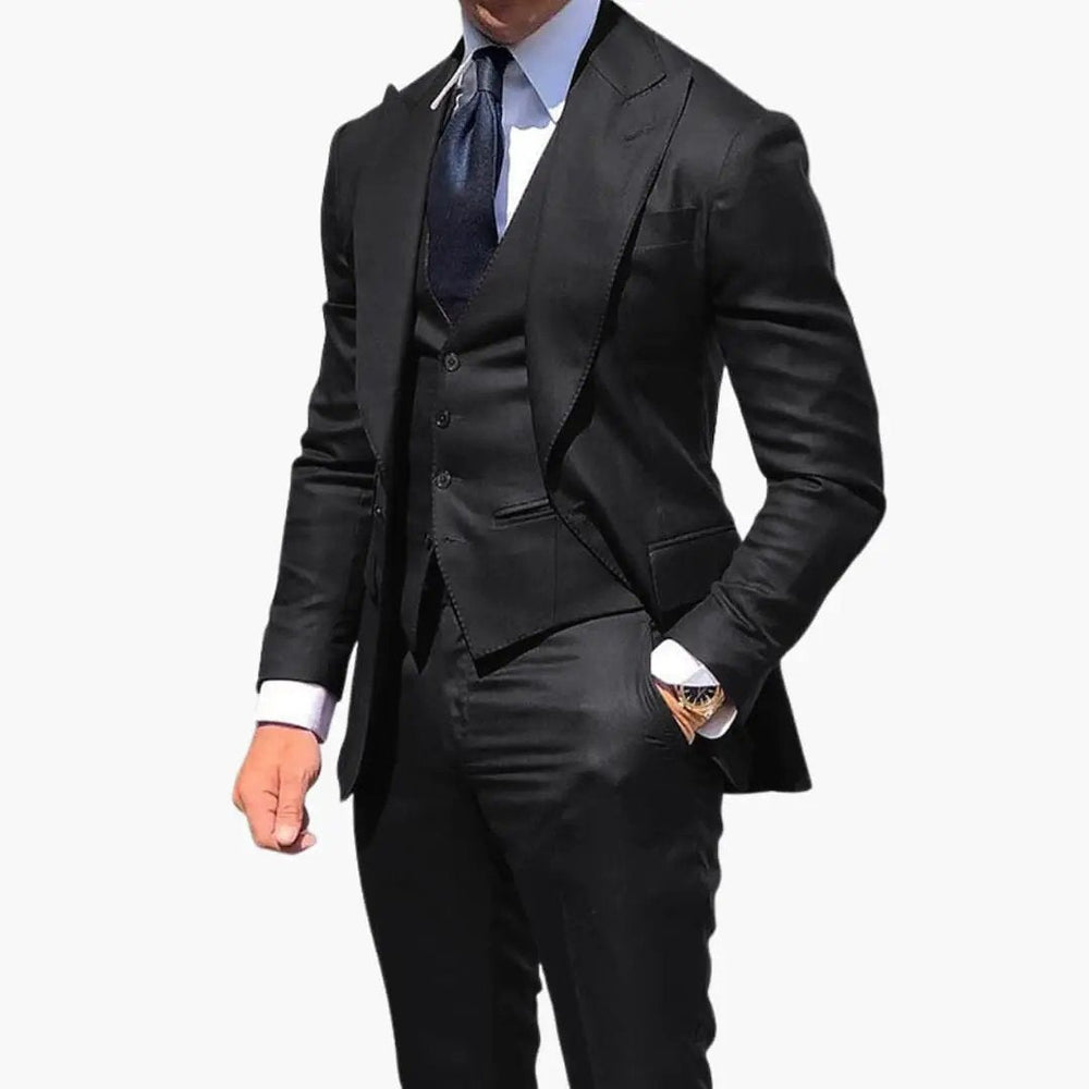Men's Three-Piece Suit – Vest, Jacket & Pants