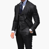 Men's Three-Piece Suit – Vest, Jacket & Pants