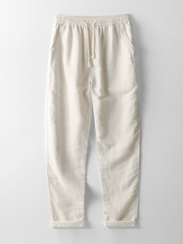 Antonio Linen Shirt & Trousers Set