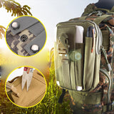 Tactical Waist Bag – Water-Resistant Nylon, MOLLE System & Belt Loop