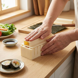 Optimized Product Title: "Sushi Rolling Kit - Perfectly Shaped Sushi Rolls Without the Need for Rolling Technique" 

This title includes relevant keywords for better visibility on Google Shopping while clearly conveying the product's benefits.