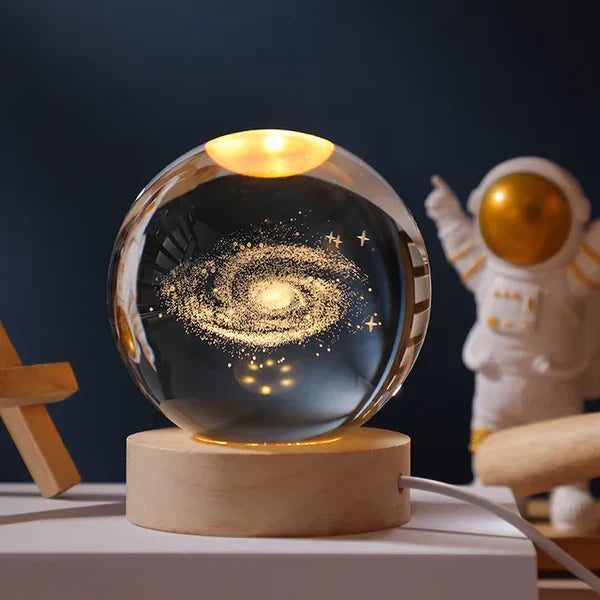 Enhanced Product Title: **3D Gravierte Kristallkugel-Lampe – Warmes LED-Nachtlicht für Schlafzimmer & Wohnzimmer, Stimmungslicht mit Fernbedienung** 

This title includes additional keywords that can help improve visibility and appeal to potential custome
