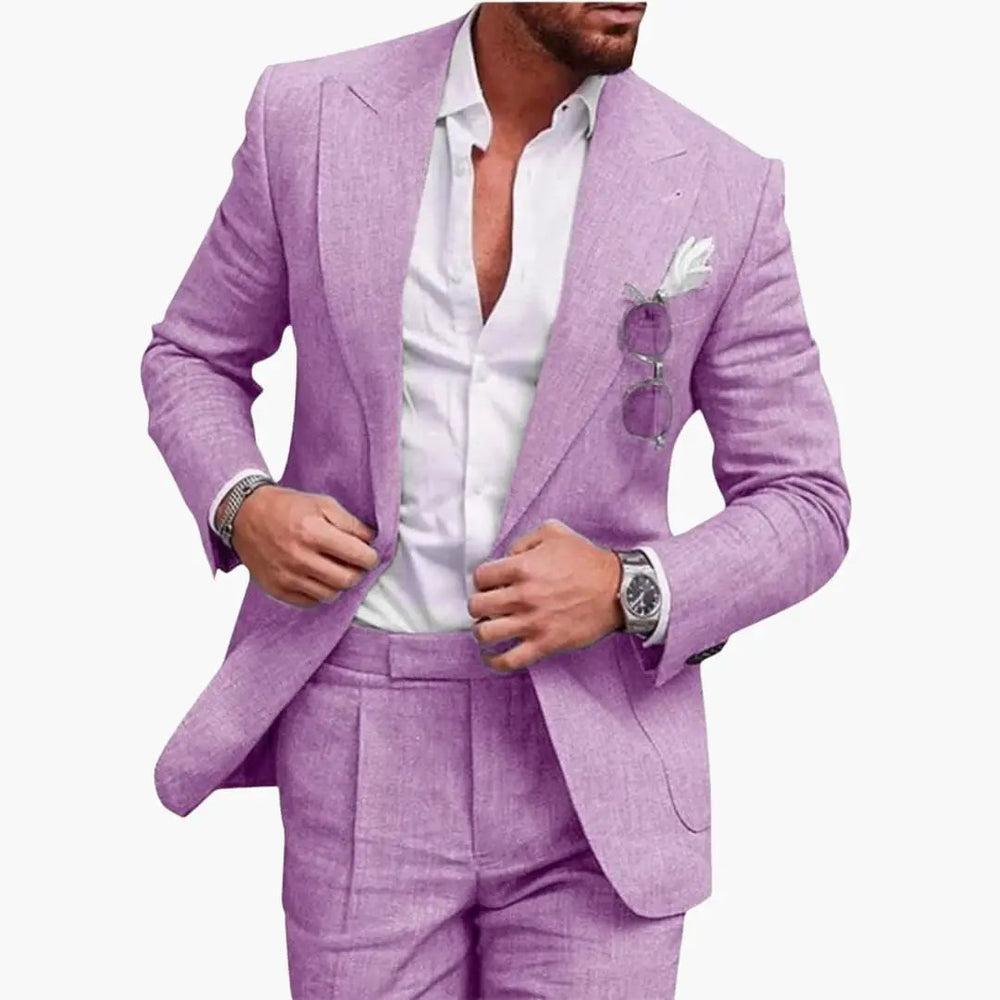 Men's Business Suit – Two-Piece Design & Formal Style