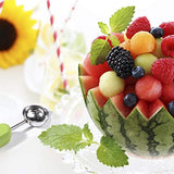 Melonenballer Set mit V-Messer Edelstahl