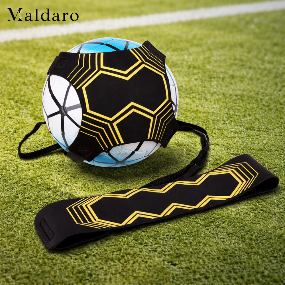 Kids Soccer Trainer Belt – Auto Ball Return, Adjustable Waist Strap & Neoprene