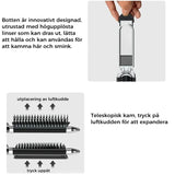 BowLift | MirrorFlex Travel Mirror Hair Brush | Foldable & Compact | Practical Styling on the Go