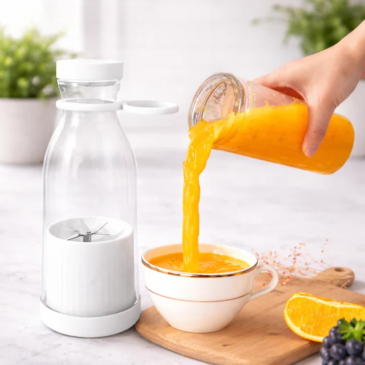 Optimized Product Title: **Tragbarer Smoothie-Maker für Frische Getränke Unterwegs – Ideal für Reisen, Fitness & Büro**