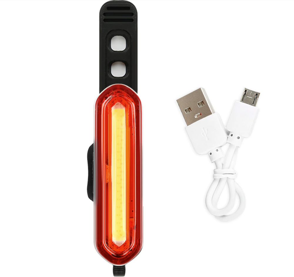 USB Rechargeable Bicycle LED Tail Light – Wide Angle Visibility for Enhanced Safety