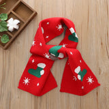 Adorable Kids' Christmas Knit Scarf - Cozy Winter Accessory for Children