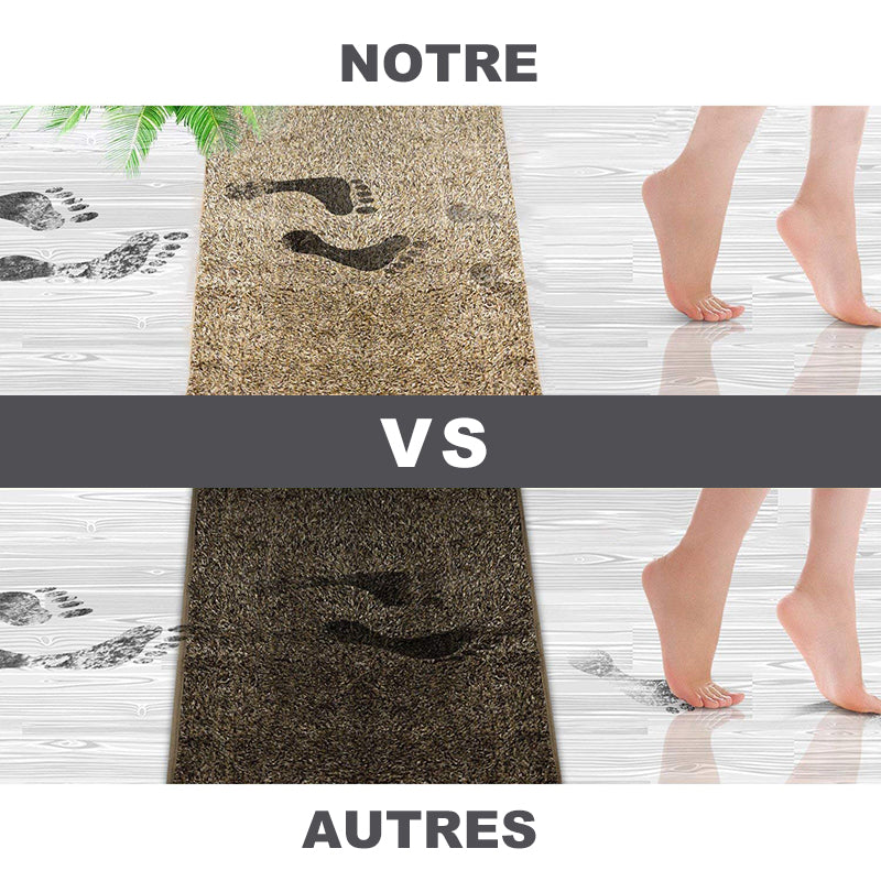 Ultra-Absorbent Door Mat – Nano-Tech, 70×45cm, Non-Slip Rubber Base & Machine Washable