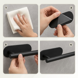 Stainless Steel Paper Towel Holder – Under-Cabinet Wall Mount, 2-Pack & 3 Colors